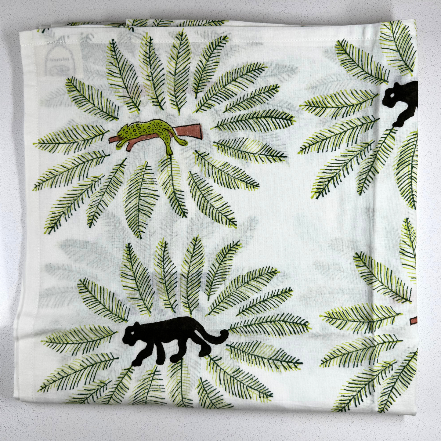 100% Cotton Muslin Wrap - Jaguar