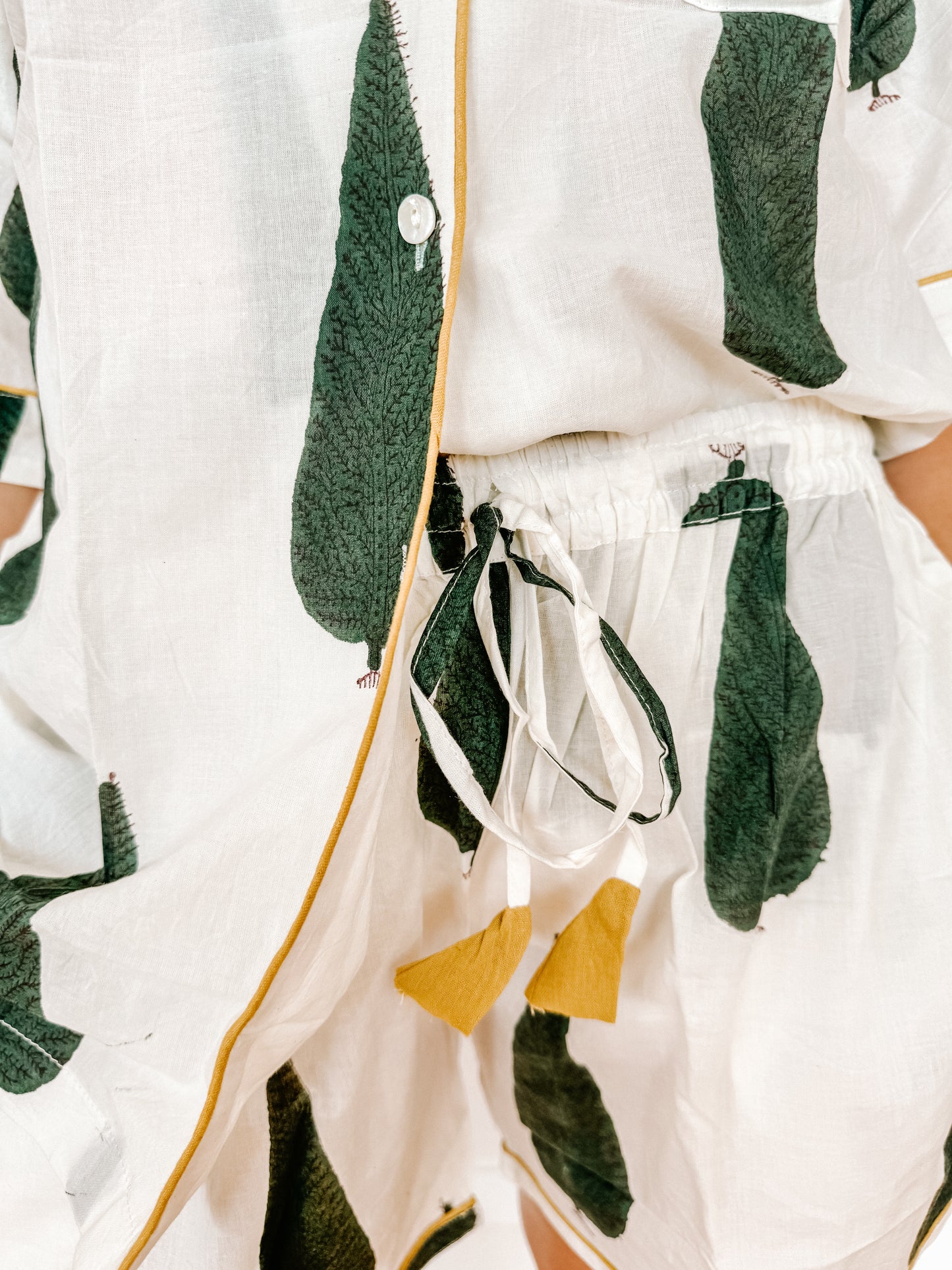 Pine Tree Boxer PJ Set