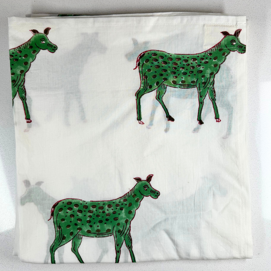 100% Cotton Muslin Wrap - Deer