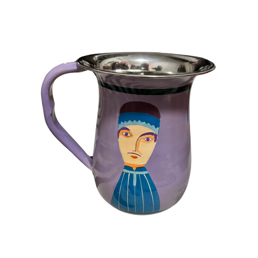 Stainless Steel Kashmir Jug - Purple